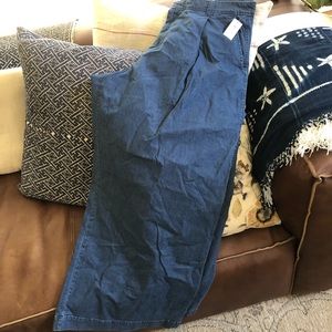 New with tags Gap wide leg trouser jeans